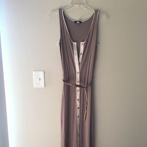 Floor length maxi dress